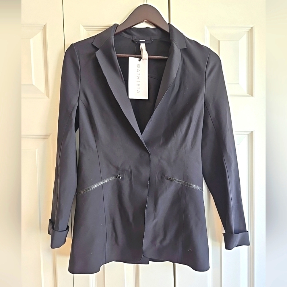 Athleta Black Interstellar Blazer